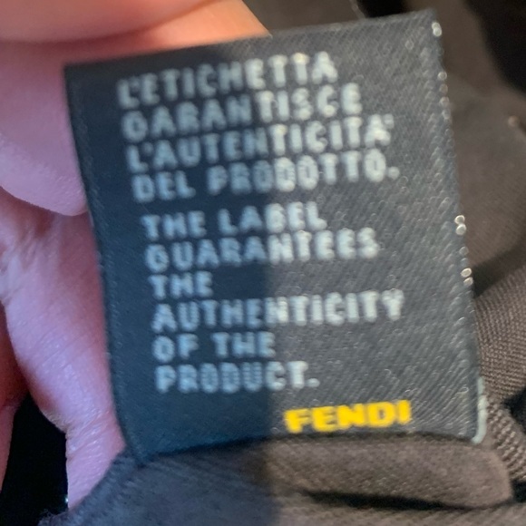 Real Fendi Hologram Sticker Fendi Hologram Tag Hascan